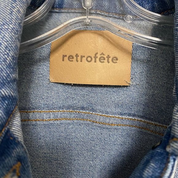 ****SOLD****Retrofete Denim Jacket size S Made in Italy - Picture 7 of 12